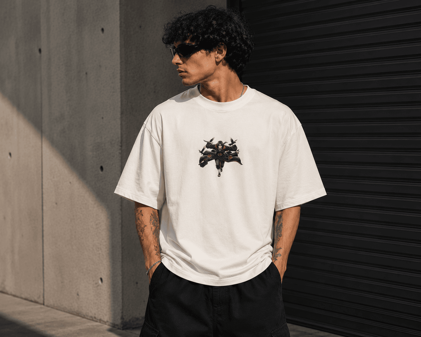 UCHIHA ITACHI PREMIUM OVERSIZE T-SHIRT - Alternate View