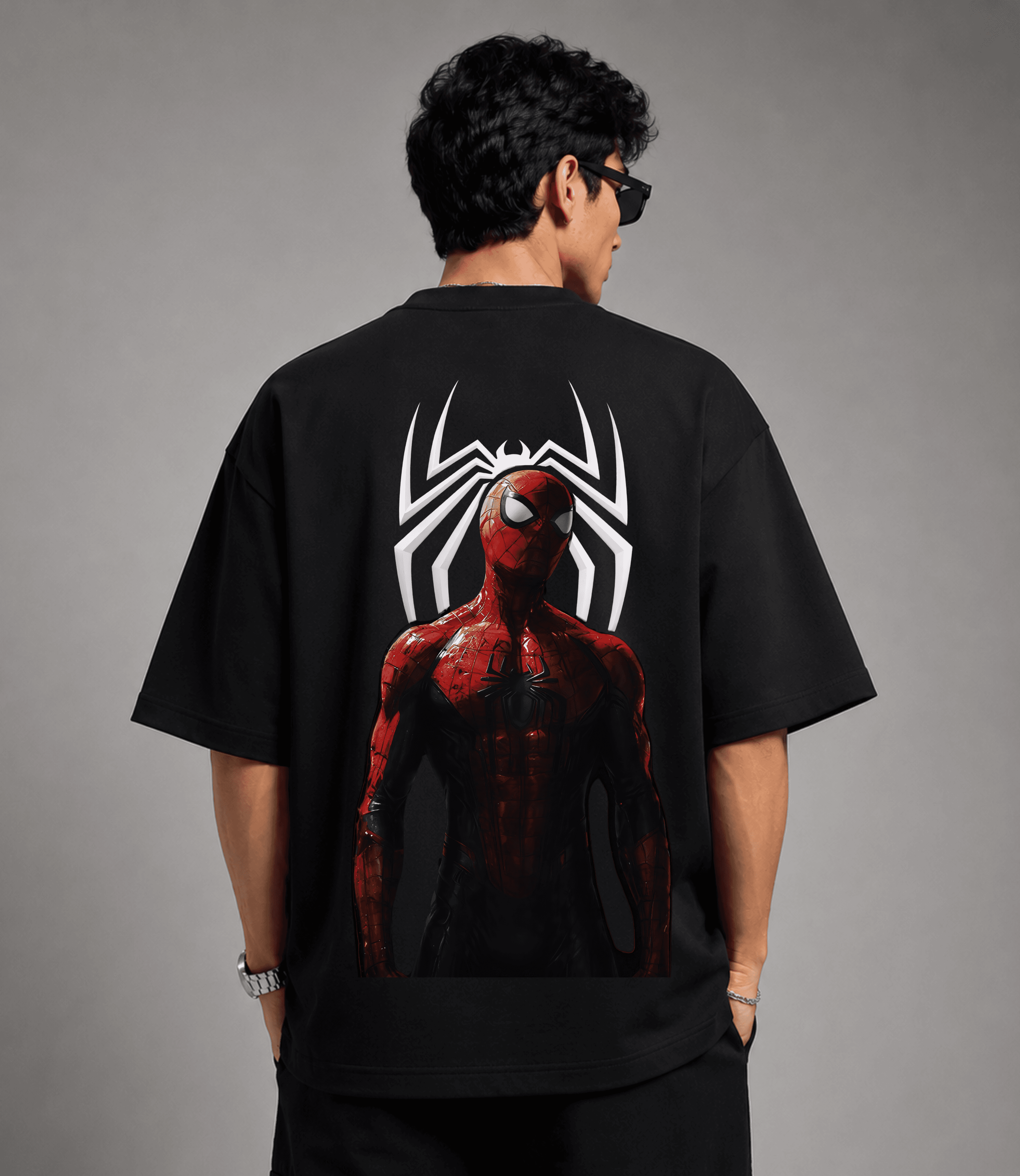 GenZ Shades - THE AMAZING SPIDER-MAN OVERSIZE TEE - GenZ Clothes