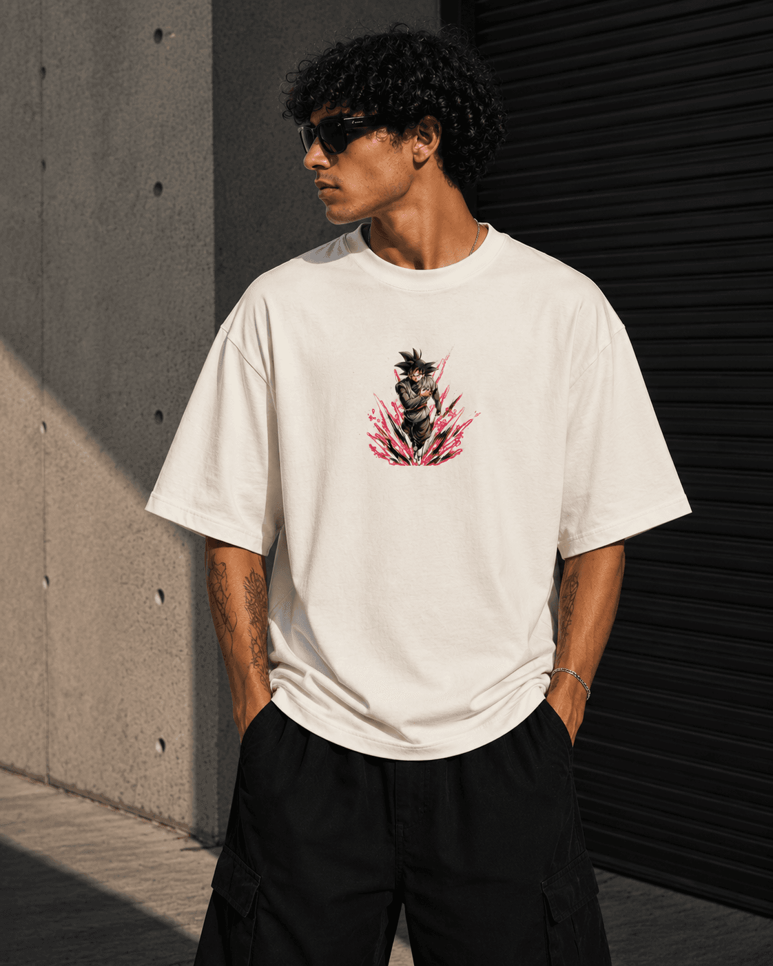 GOKU BLACK PREMIUM OVERSIZE T-SHIRT - Alternate View