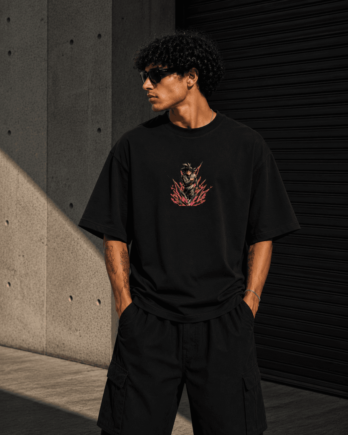 GOKU BLACK PREMIUM OVERSIZE T-SHIRT - View 4