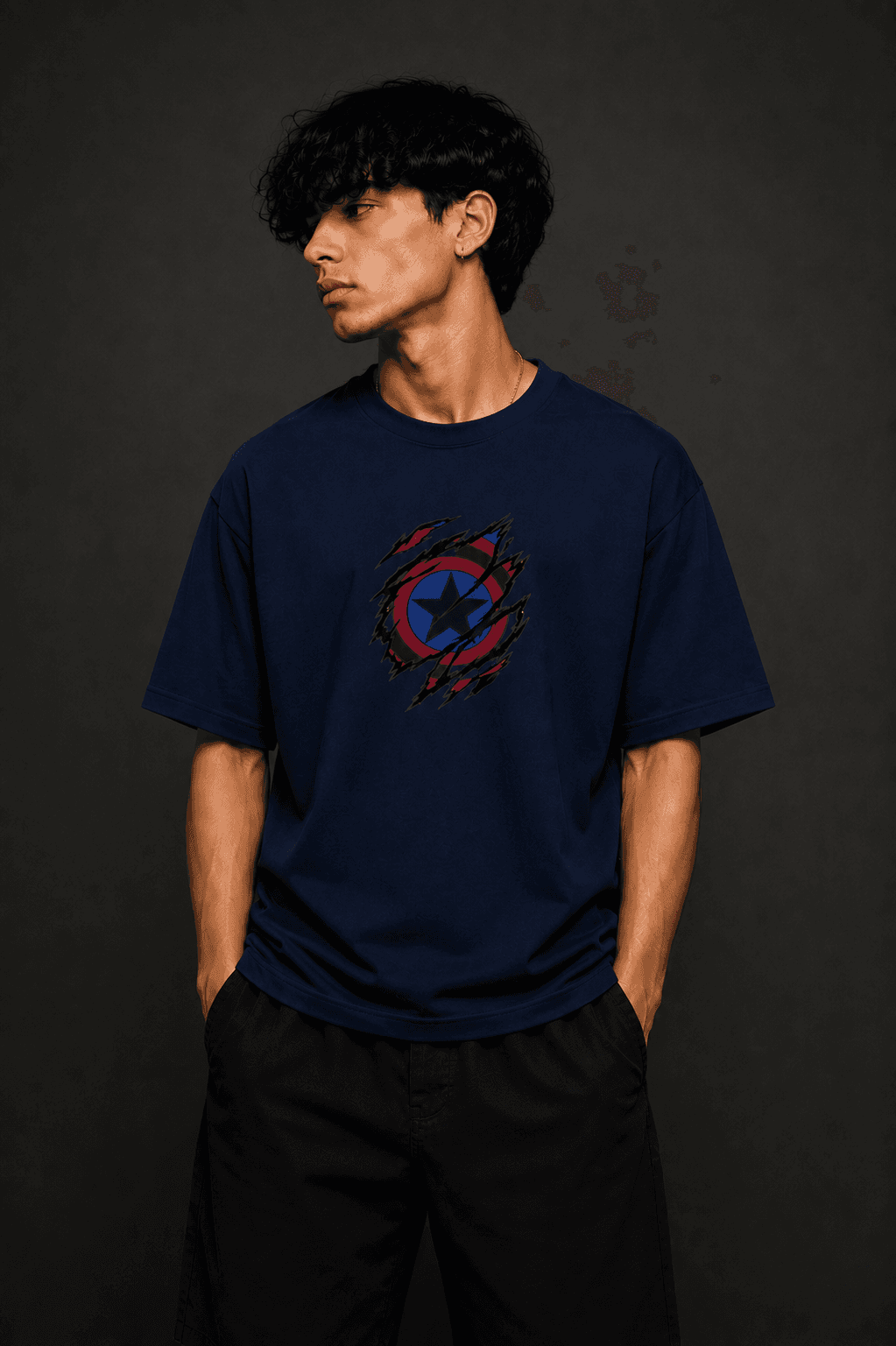 Captain America Premium Tee - Alternate View