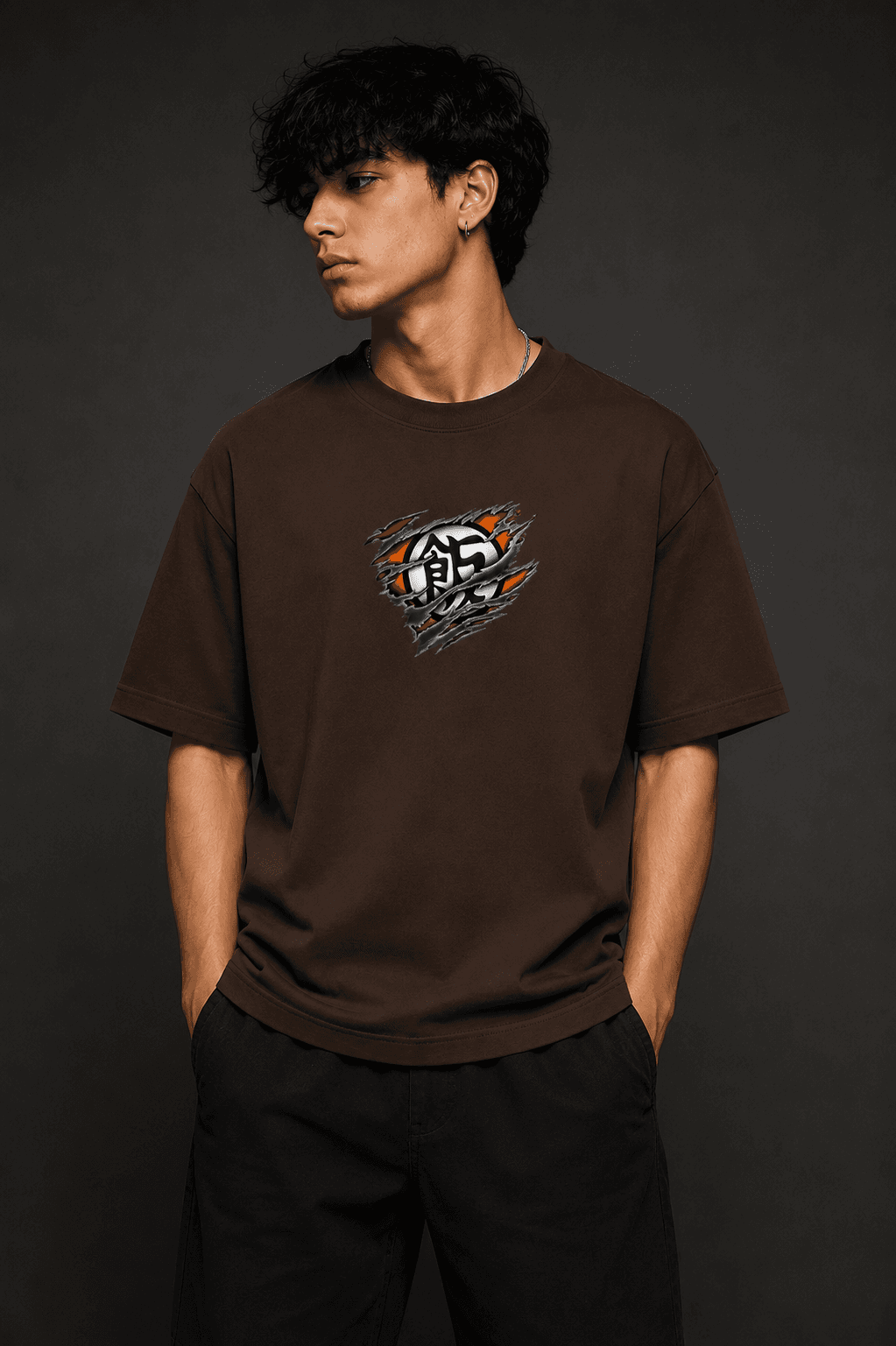 Front Goku Premium Tee - View 3