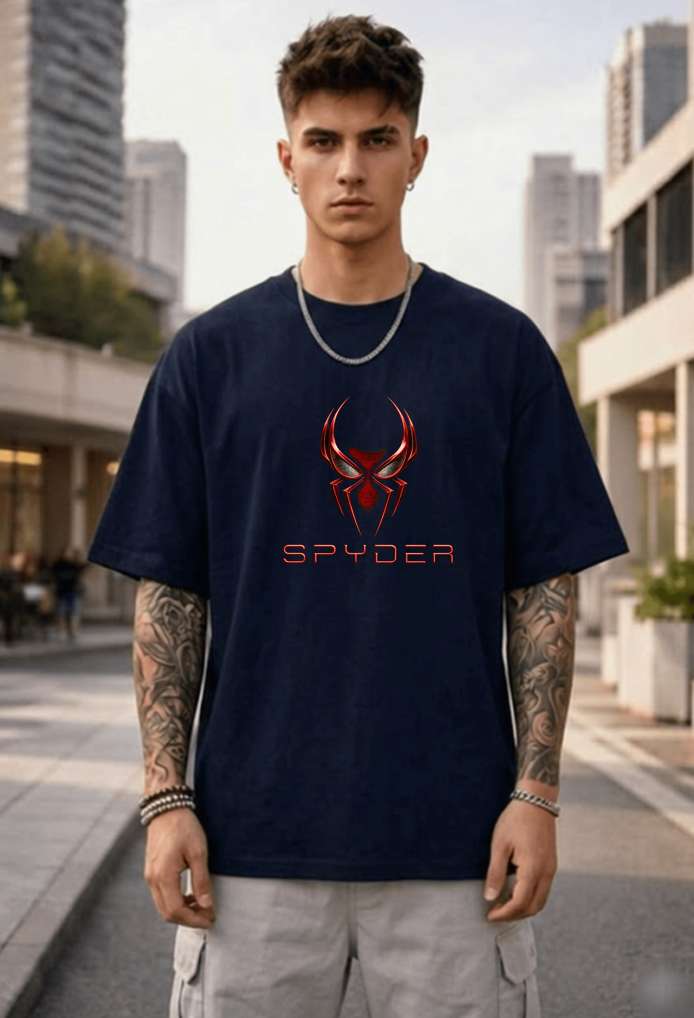 Front Spiderman Premium Tee - View 1