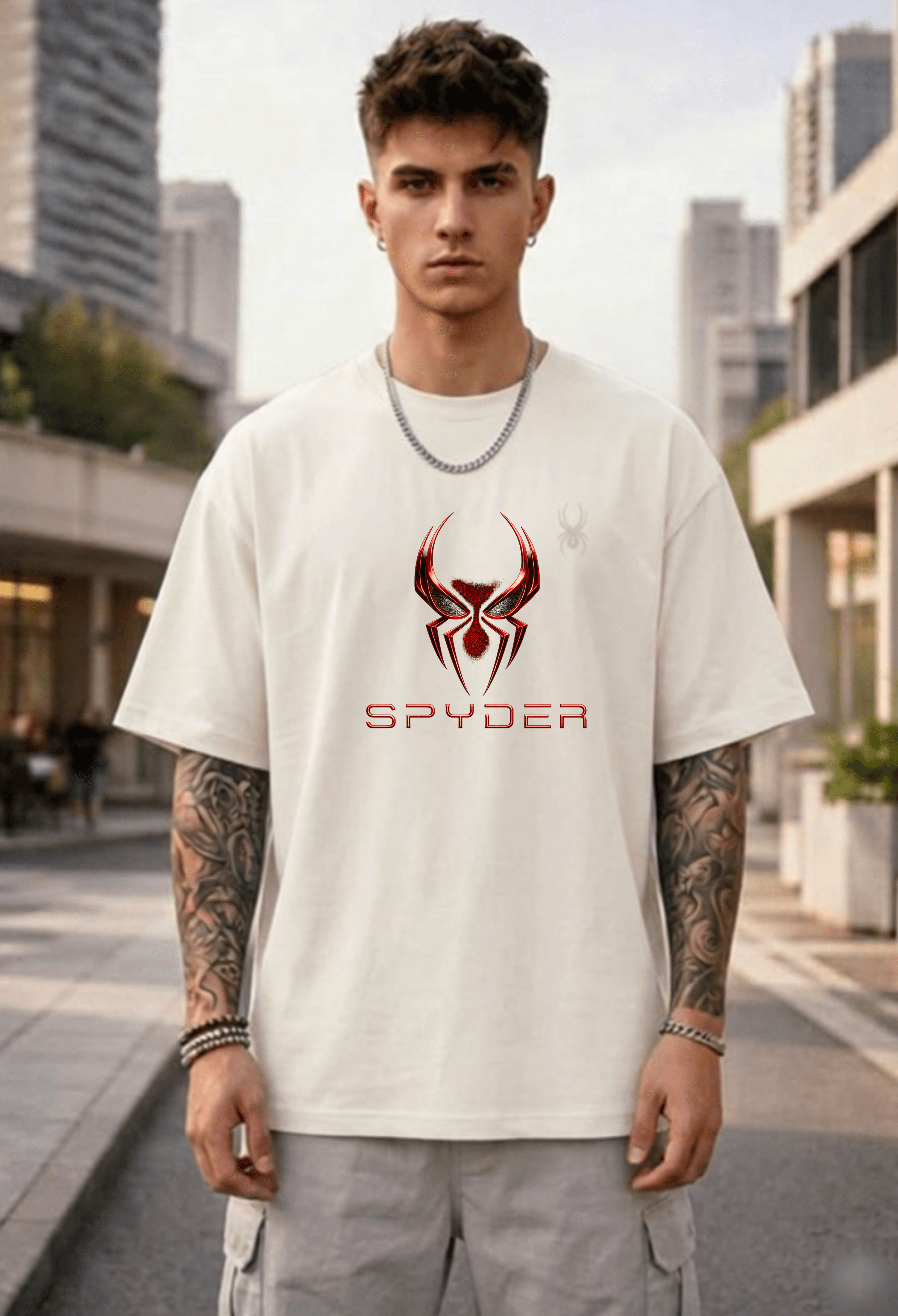 Front Spiderman Premium Tee - View 2