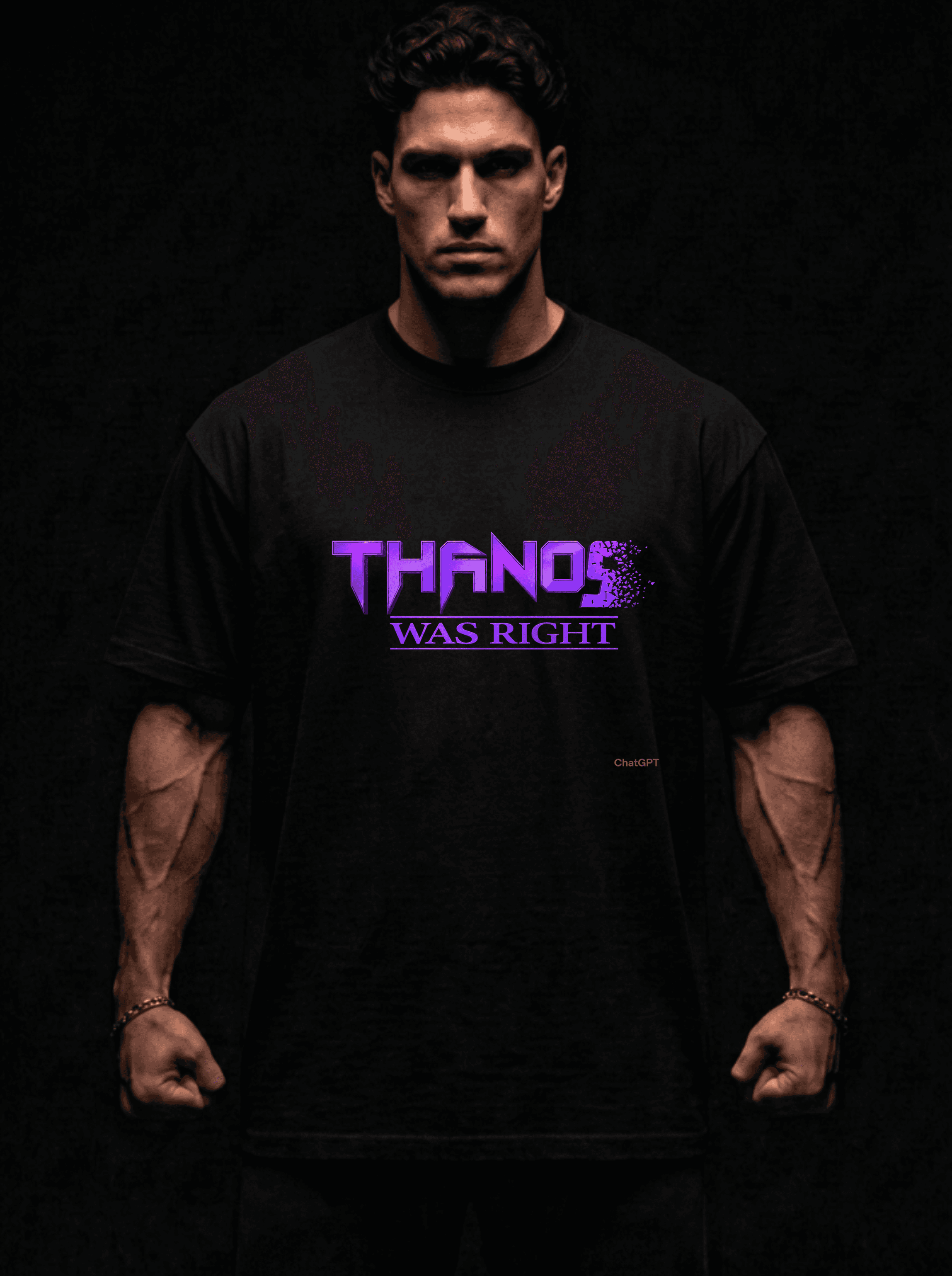 Thanos Premium Tee - View 3